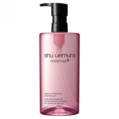 porefinish sakura refreshing cleansing oil for pore concerns and removing blackheads