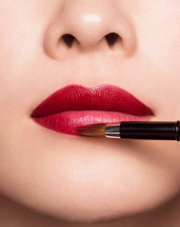 achieve professional finish with portable 3D lip brush