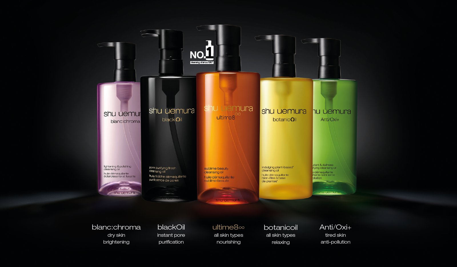 oil based cleansers facial cleansing oils shu uemura singapore